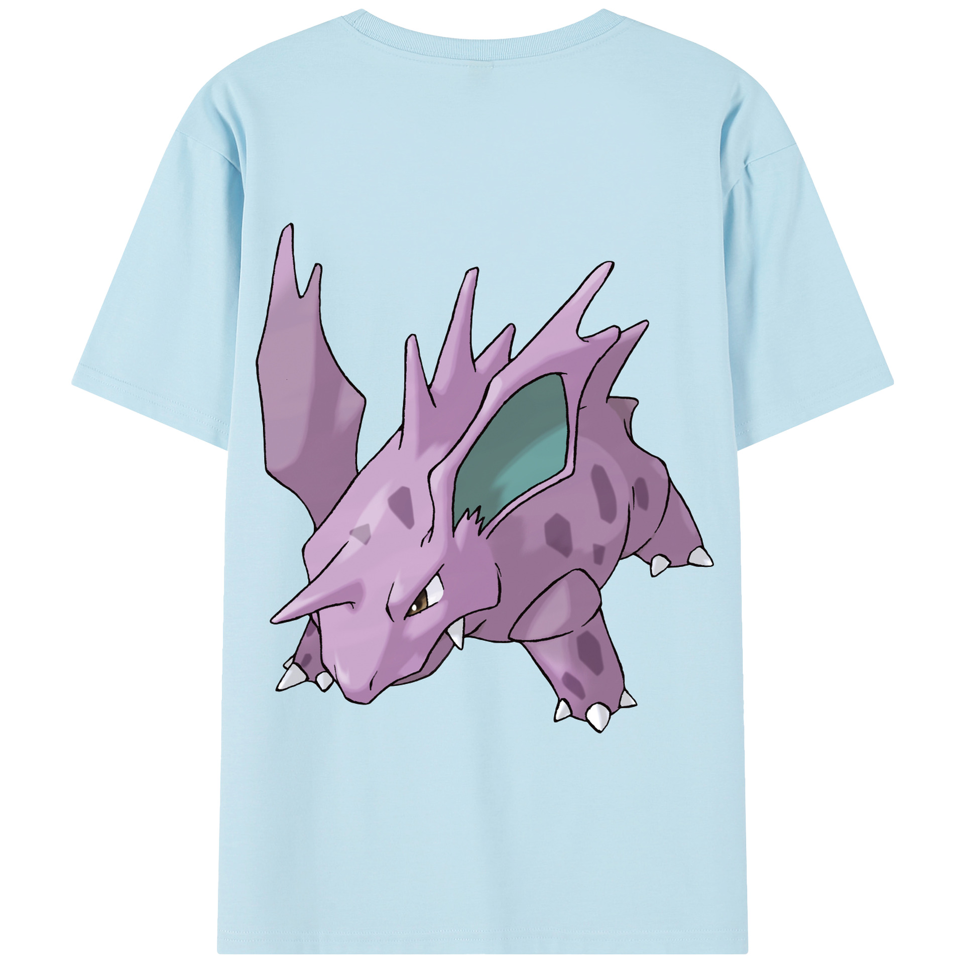 （画像用） ポケットモンスター Pokémon 綿100％半袖Tシャツ（背面プリント）
